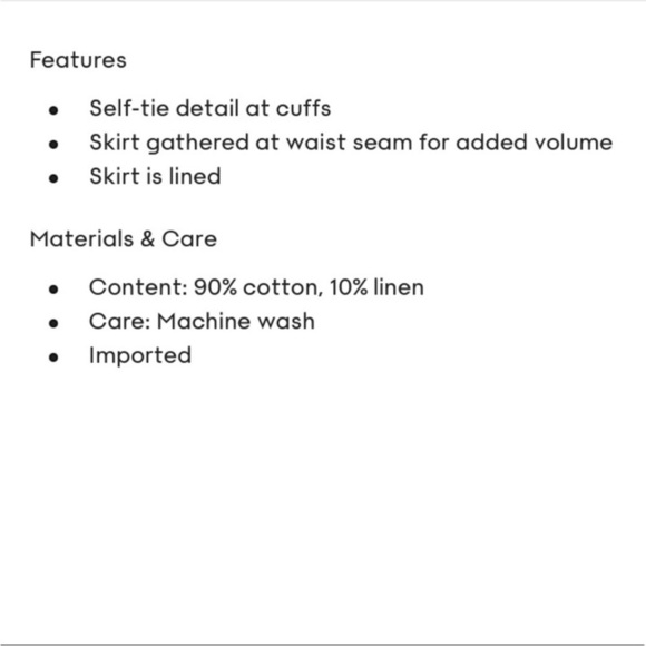 Aritzia Sunday Best Oregold Black Eyelet Cotton Linen Dress XXS - Picture 14 of 15